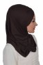 Hilda - Bruin Katoenen Hijab