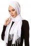 Huriye - Wit Hijab - Özsoy