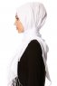 Huriye - Wit Hijab - Özsoy
