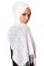 Huriye - Wit Hijab - Özsoy