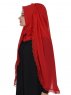 Ida Röd Praktisk Hijab Ayse Turban 328506e