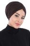 Jill - Bruin Katoen Turban - Ayse Turban