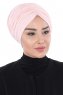 Jill - Oudroze Katoen Turban - Ayse Turban