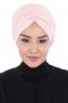 Jill - Oudroze Katoen Turban - Ayse Turban