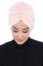 Jill - Oudroze Katoen Turban - Ayse Turban