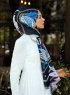 Jumana - Marineblauw Gevormde Hijab - Sal Evi