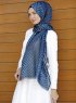 Dounia - Marineblauw Gevormde Hijab