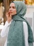 Khadija - Groen Gevormde Hijab - Sal Evi