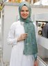 Khadija - Groen Gevormde Hijab - Sal Evi