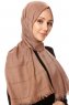 Kutlay - Taupe Hijab - Özsoy