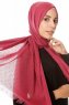 Lalam - Donkere Fuchsia Hijab - Özsoy