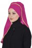 Louise - Fuchsia Praktisch Hijab - Ayse Turban