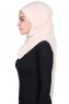 Malin - Beige Praktisch Chiffon Hijab