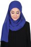 Malin - Blauw Praktisch Chiffon Hijab
