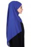 Malin - Blauw Praktisch Chiffon Hijab