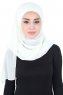 Malin - Creme Praktisch Chiffon Hijab