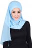 Malin - Lichtblauw Praktisch Chiffon Hijab