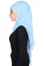 Malin - Lichtblauw Praktisch Chiffon Hijab
