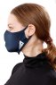 Asli - Marineblauw Sport Gezichtsmasker / Gezichtsbedekking