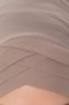 Mehtap - Taupe Praktisch One Piece Chiffon Hijab