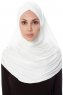 Mia - Creme Al Amira One-Piece Hijab - Ecardin