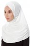 Mia - Creme Al Amira One-Piece Hijab - Ecardin