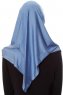 Mia - Indigo Al Amira One-Piece Hijab - Ecardin