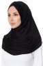 Mia - Svart Al Amira One-Piece Hijab - Ecardin