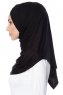 Mia - Svart Al Amira One-Piece Hijab - Ecardin