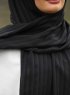 Mounira - Zwart Chiffon Hijab - Mirach