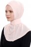 Narin - Roze Praktisch One Piece Crepe Hijab