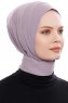 Narin - Steen Grijs Praktisch One Piece Crepe Hijab