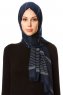 Nihal - Marineblauw Hijab - Özsoy