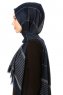 Nihal - Marineblauw Hijab - Özsoy