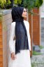 Nija - Zwart Gevormde Hijab - Sal Evi