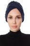 Nurten - Marineblauw Turban