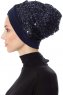 Nurten - Marineblauw Turban