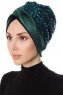 Nurten - Donkergroen Turban