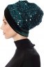 Nurten - Donkergroen Turban