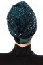 Nurten - Donkergroen Turban