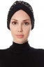 Nurten - Zwart & Gold Turban