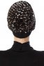 Nurten - Zwart & Gold Turban
