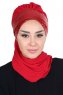 Olga - Rood & Rood Praktisch Hijab
