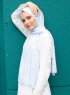 Pariza - Lichtblauw Gevormde Hijab