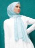 Pariza - Licht Groen Gevormde Hijab