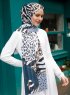 Pariza - Marineblauw Gevormde Hijab
