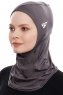 Pinar - Anthracite Sport Hijab - Ecardin
