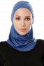 Pinar - Blauw Sport Hijab - Ecardin