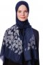 Roshan - Marineblauw Hijab - Özsoy