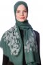 Roshan - Donkergroen Hijab - Özsoy